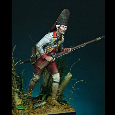 1/24 Spanish Grenadier - Regiment Zamora - Pensacola 1781 unpainted unassembled