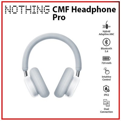 NOTHING CMF Headphone Pro GREY Wireless Bluetooth Portable Earphone Headsets