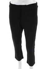Ella Moss Unisex Black Cropped Ankle Dress Pants Size S