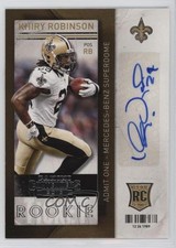 2013 Panini Contenders Short Print Rookies Khiry Robinson #154 Auto 3hd