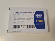 Tripp Lite 2.5" SATA Hard Drive Mounting Kit 3.5" Drive Bay NEW