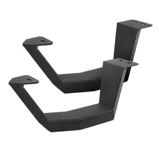 Go Rhino 69420000PC 4" RB10/RB20/RB30 Running Board Drop Steps Black - scratched