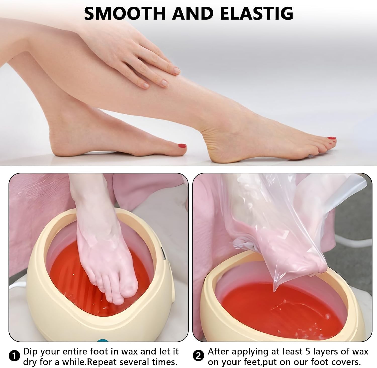 Plastic Foot Covers for Feet, Used Moisturizing Disposable Medium 