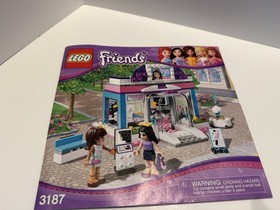 LEGO FRIENDS: Butterfly Beauty Shop (3187) Used Missing 5 Pieces And Mini Figure