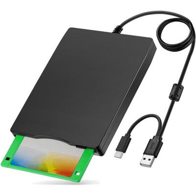 USB Floppy Laufwerk 1,44MB 3,5 Zoll extern Plug&Play Mac Windows Linux
