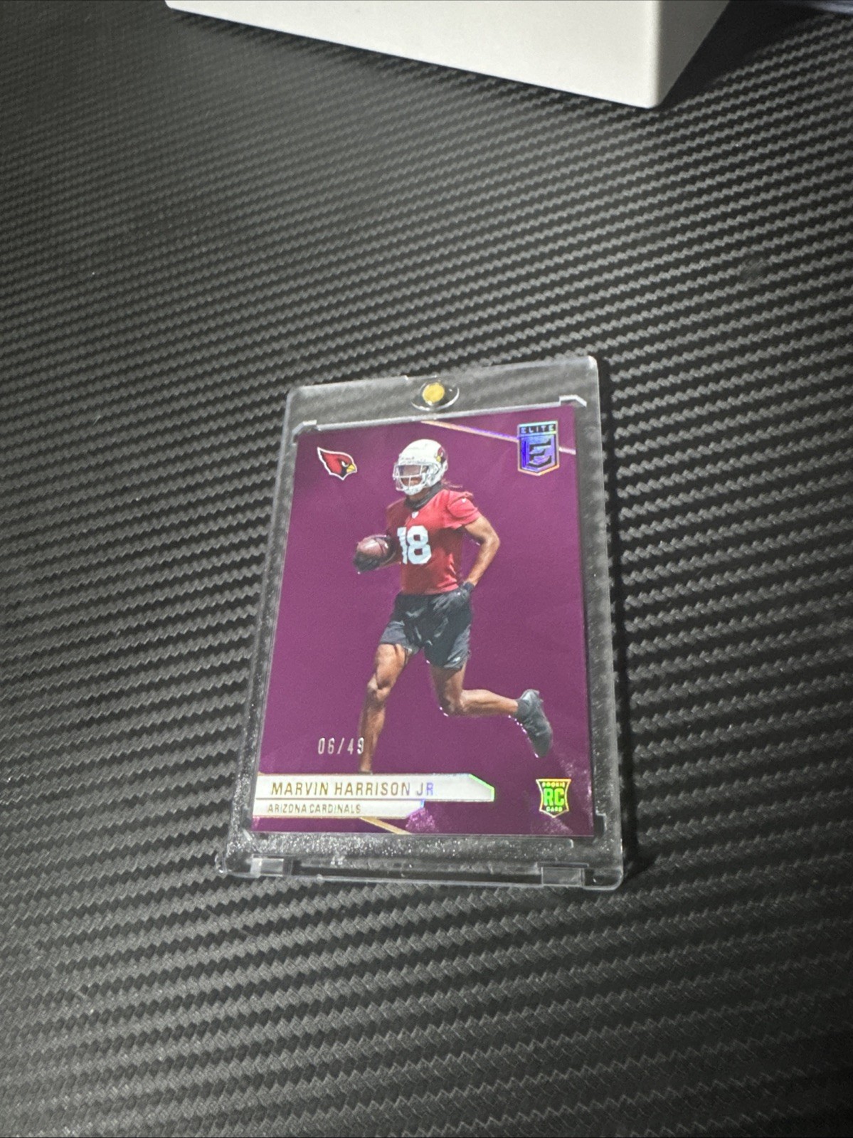 2024 Panini Donruss Elite Rookies Marvin Harrison Jr. #182 Purple /49 (RC)