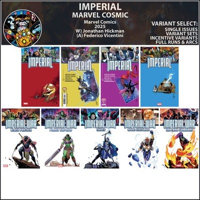 Imperial (2025) #1 2 3 4 She-Hulk Black Panther Nova Marvel Comics COVER SELECT