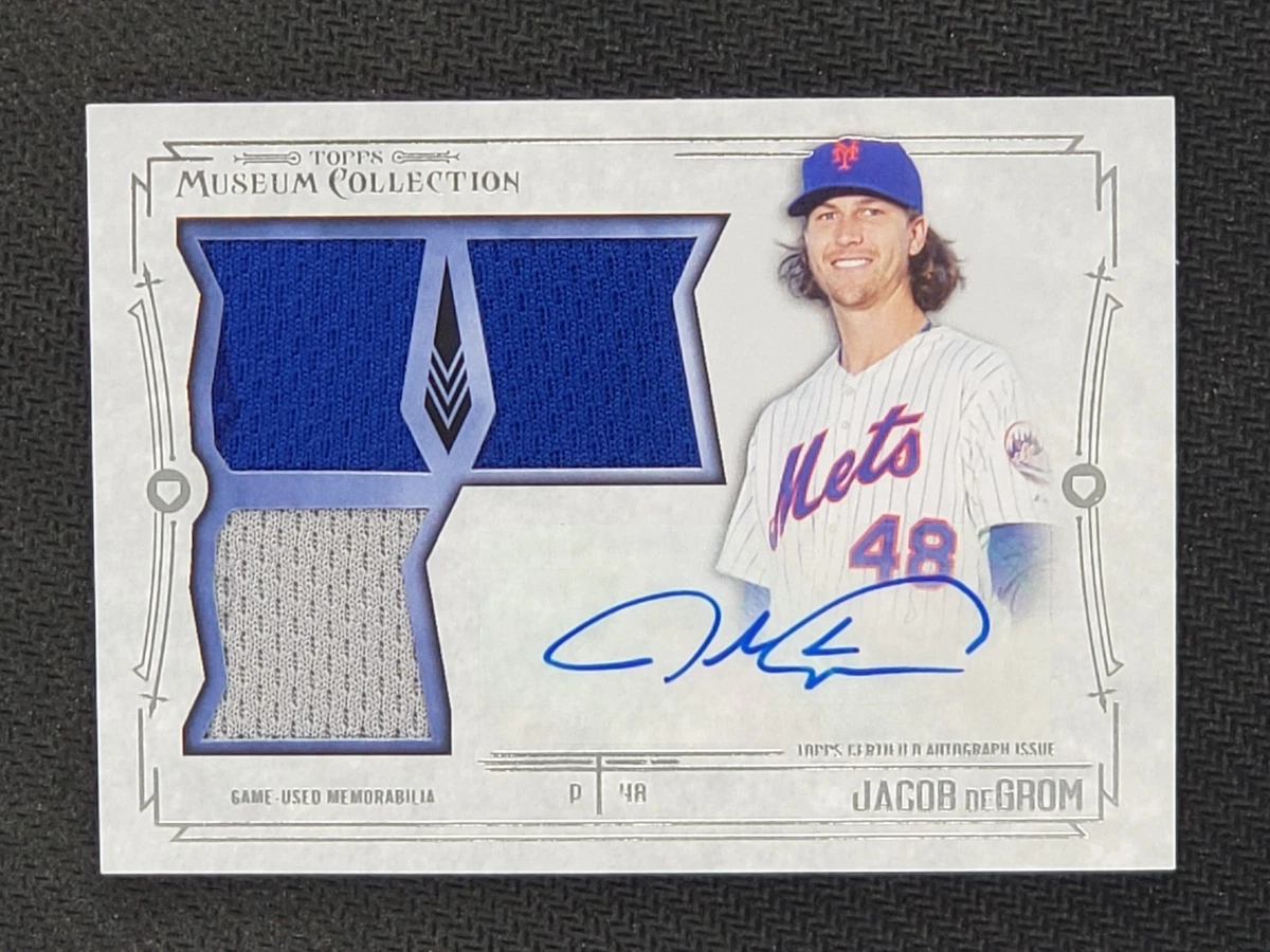 Jacob deGrom Baseball Serial Numbered Sports Trading Cards