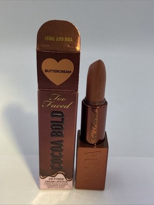 TOO FACED BUTTERCREAM Cocoa Bold Lipstick 3.3g