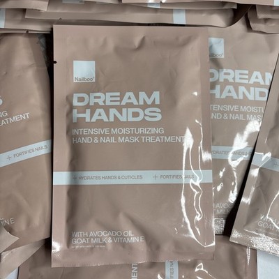 Nailboo Dream Hands Hand Mask Lot of 10 Hydrating Nail Treatment