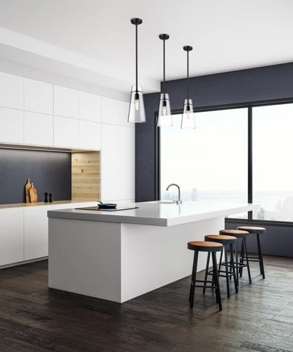 Z-Lite 7508P-ROD Kira 7"W Mini Pendant - Chrome - Picture 8 of 12