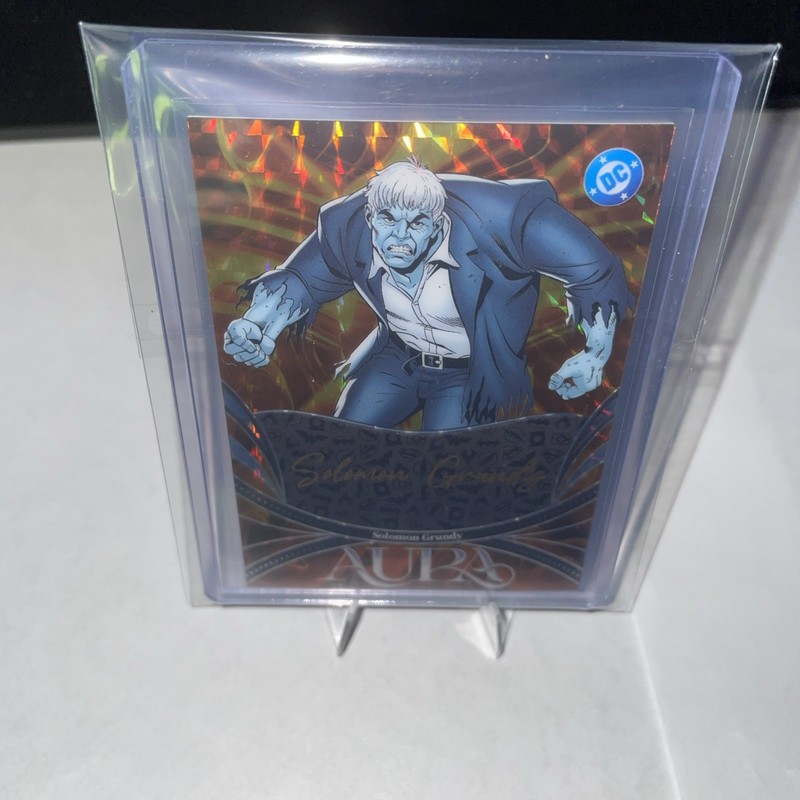 Kakawow DC Aura 2025 No. ADC-SO-58 Solomon Grundy Orange Script Art Auto 28/75