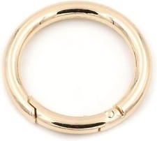 Spring O Rings, 2Pcs Spring Snap Clip Hooks, OD ?48mm Round Carabiner Snap Cli