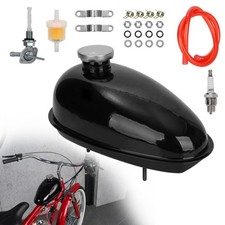 3L 0.79 Gallon Mini Bike Gas Tank Fuel Tank with Cap  Spark Plug  Petcock ...