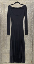 Authentic Alexander McQueen Maxi Black Dress
