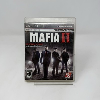 Mafia II (Sony PlayStation 3, 2010) Mafia 2 PS3 Complete CIB w/Manual/Map/Poster