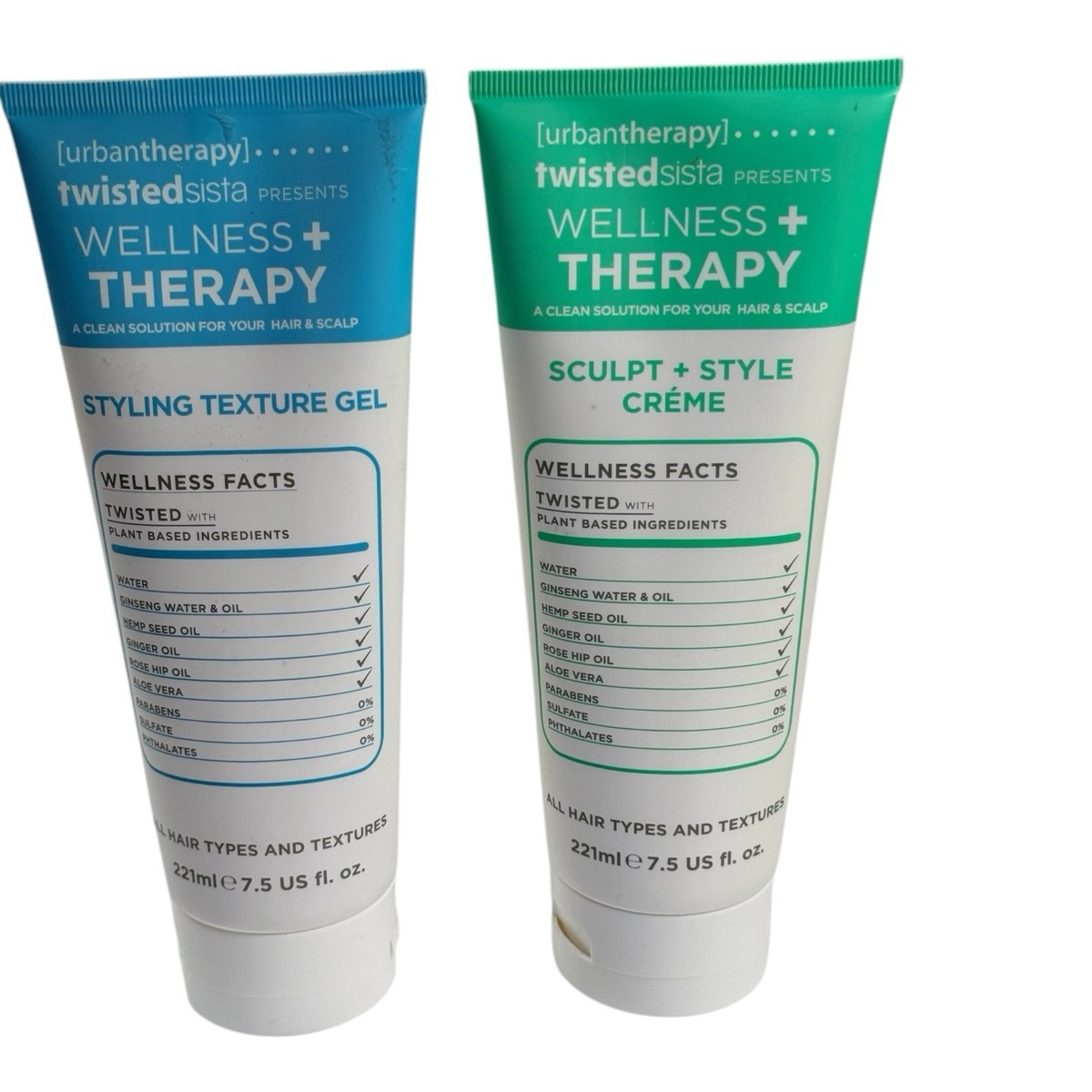 Twisted Sista Wellness + Therapy Hair Styling Set, Gel & Sculpt
