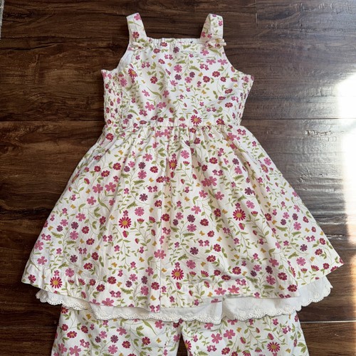 Onekid Chasing Fireflies 6 Cream Rose Pantaloon Petticoat Set Tunic Bloomers - Picture 4 of 21