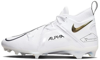 Nike Alpha Menace Pro 3 White Black Gold for Sale | Authenticity
