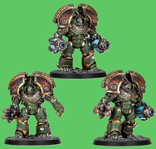 Warhammer Horus Heresy / 40k Legion Saturnine Terminators (3) NEW NO BOX