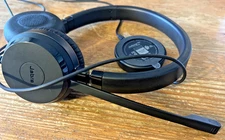 Jabra Stereo Headset with USB Link Interface ENC060 Zipper Case