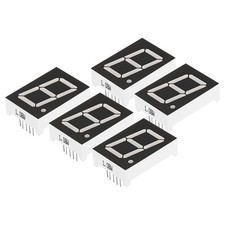 5Pcs 10Pin 0.9"x1.3"x0.4" Common Anode 3.3V LED Display Digital Tube White