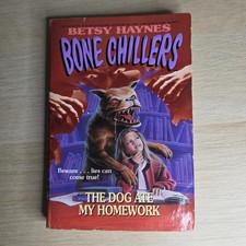 Bone Chillers #21 The Dog Ate My Homework Betsy Haynes 1997 Vintage 90s Horror
