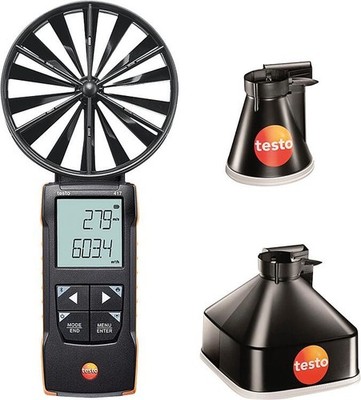Testo Flügelradanemometer 417 Set1 0563 1417