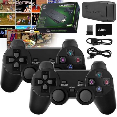 Retro Konsole Videospielkonsole Spiel Stick TV Spielkonsole Wireless Controller