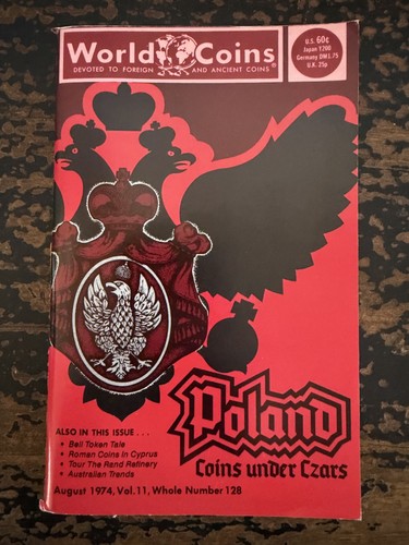 World Coins "Poland Coins Under Czars" |  August 1974, Vol. 11