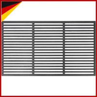 Gusseisen Grillrost 67 X 40Cm Emailliert FüR Gasgrill Holzkohlegrill Bbq 1 StüCk