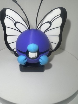 Gaming Ball Dekofigur & TCG Kartenhalter ? Ständer passend für Pokémon Karten