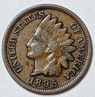 Indian Head Penny Lot of "1" VERY NICE 1895 GOOD OR BETTER°$ FREE SHIPPING $#V51