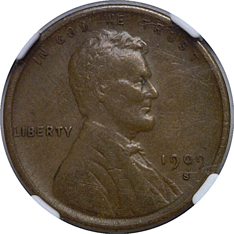 1909-S VDB Lincoln Cent NGC VF-20 - Image 2 of 3