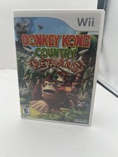 Donkey Kong Country Returns Nintendo Wii Original Case