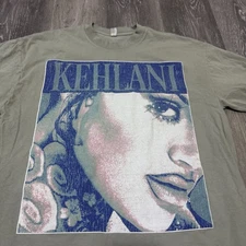 Unisex Kehlani Crash World Tour T-Shirt Sz Large 6.5 Oz 