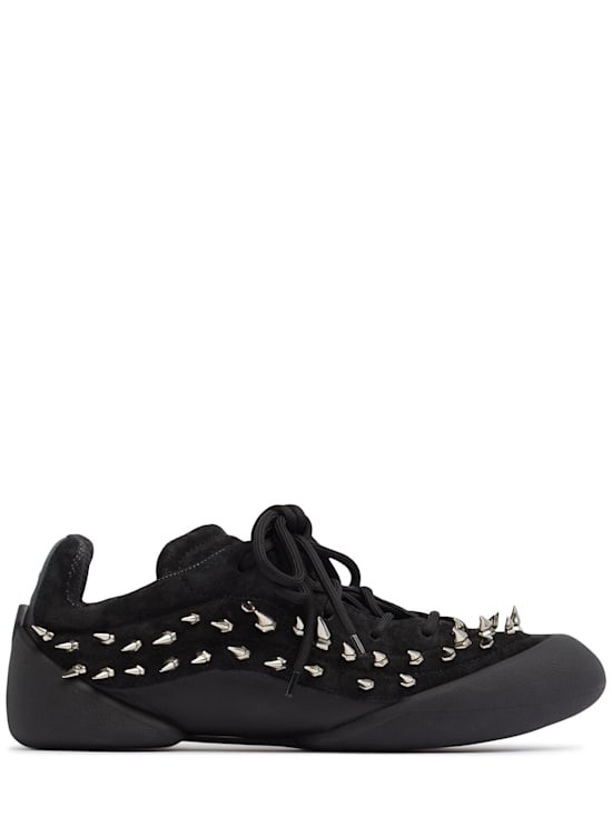 McQueen - Кожаные кроссовки с шипами Flexion - черный 172590₽