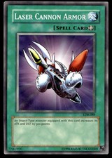 Laser Cannon Armor - LOB-089 - YuGiOh| Buy 2 Get 1 Free