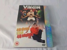 The 40 Year Old Virgin 40 Days And 40 Nights DVD 2006 Boxed Good Condition 