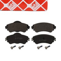 febi BremsbeläGe Bremsbelagsatz FüR Citroen C4 II 1.2THP 1.4Vti 95 1.6Hdi Vorne
