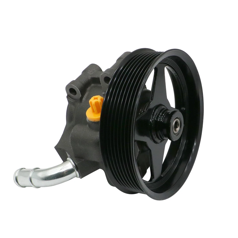 Power Steering Pump w/ Pulley for 2004-2010 Ford E-350 E-450 Super Duty V8 6.0L - Image 4 of 4