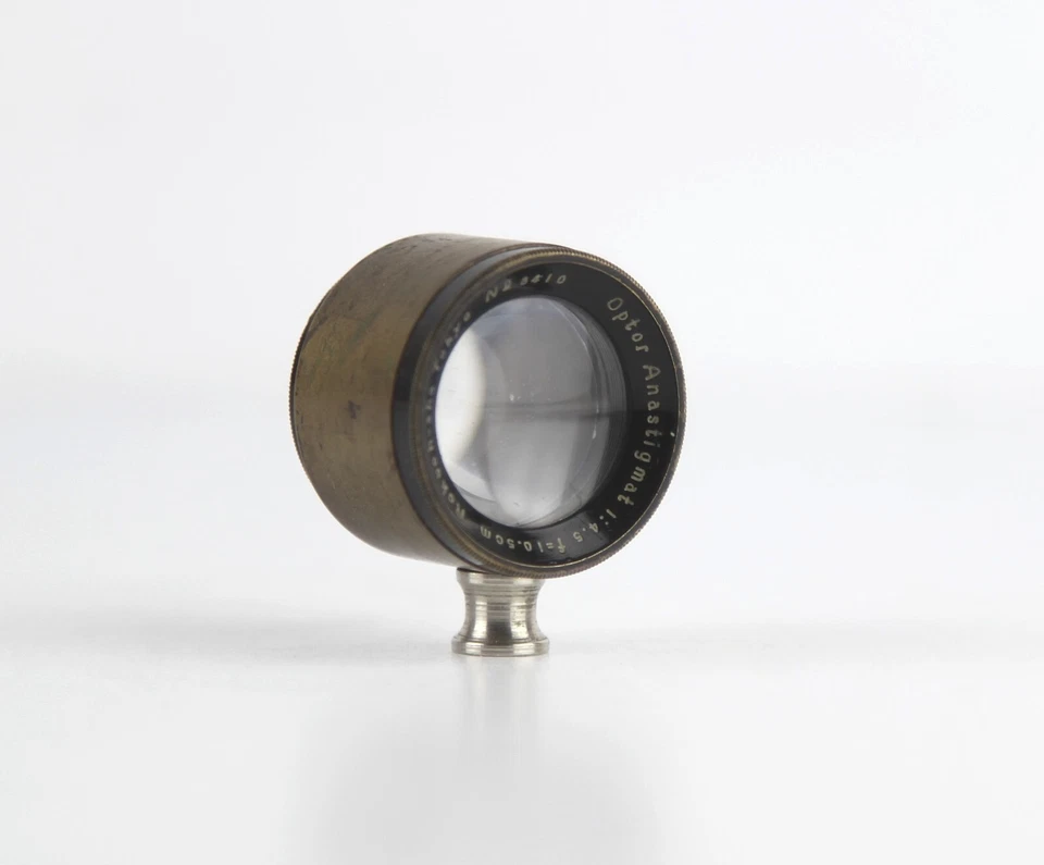 Lens Optor Anastigmat (4,5/10,5 cm) Rokuoh - Sha Tokyo № 8418 - Image 3 of 4