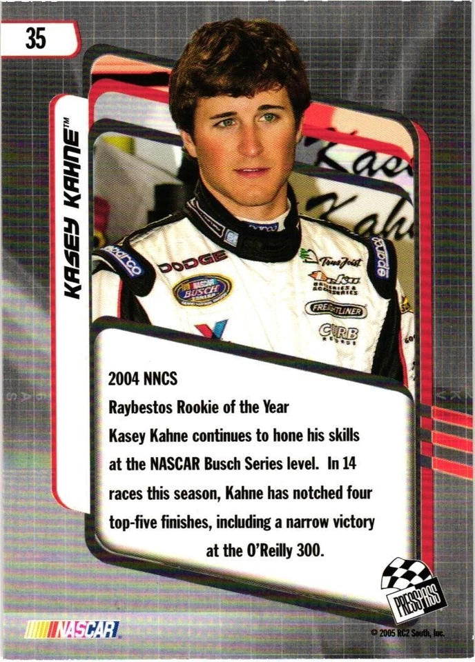 Kasey Kahne2005 Press Pass Optima/35 - Image 2 of 2