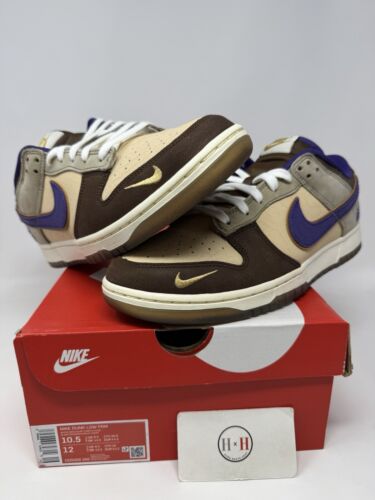 Nike Dunk Low Premium Setsubun 2023 Size 10.5 Authentic Used Skate Low Brown