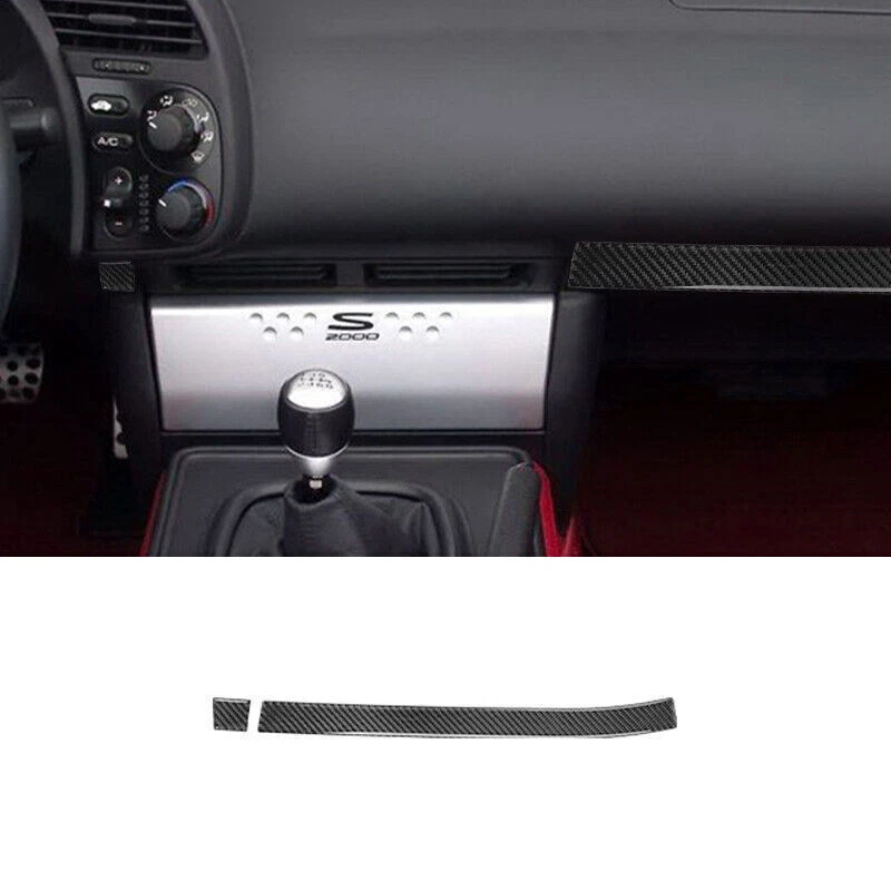 Juego completo de cubierta interior de fibra de carbono para Honda S2000 2004-2009 19 piezas Foto 3 de 4