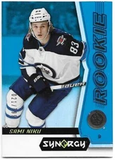 2018-19 Upper Deck Synergy SAMI NIKU Rookie 021/799 Blue Parallel #44