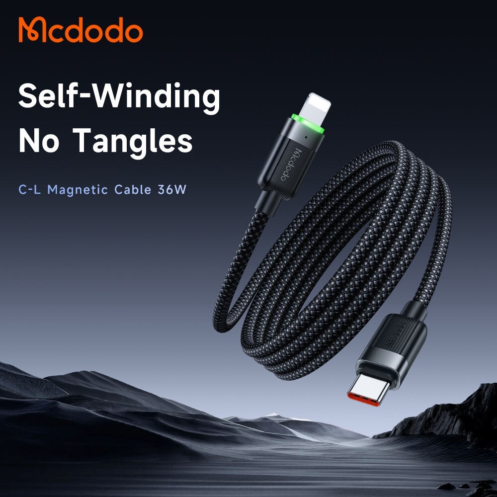 Data Cable Best Magnetic Charging Cables Mcdodo 36W Magnetic