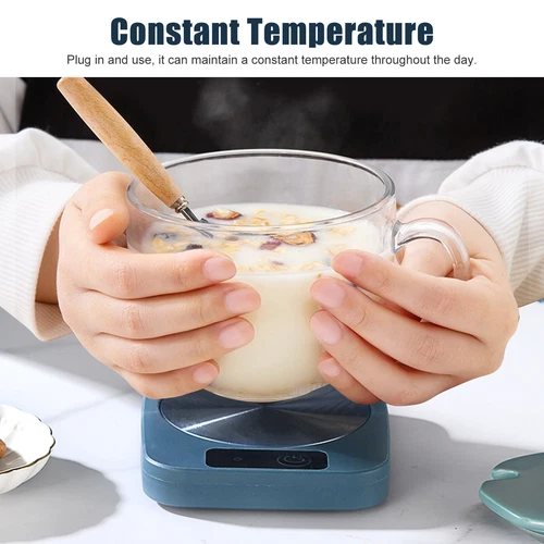 Cup Mug Warmer Auto Thermostat Coffee Tea Milk Drink Heater Pad for Home Office - Picture 3 of 10