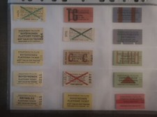 15 X Rheilffordd Talyllyn Train Tickets Railway 1980s CAMPING CLUB SPECIAL CHEAP
