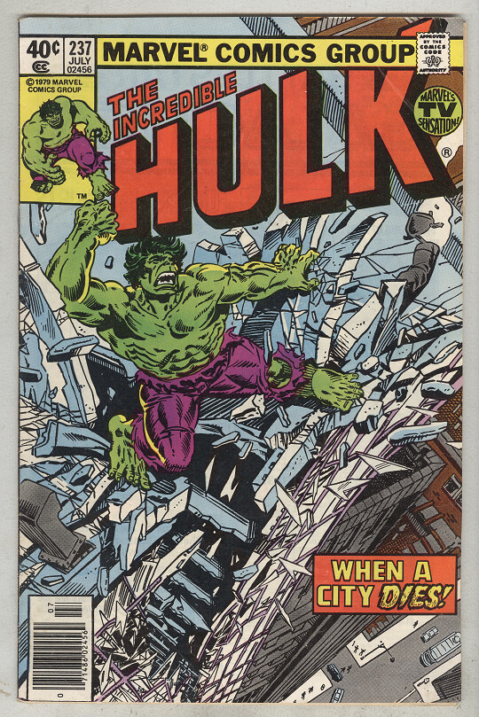 Incredible Hulk #237 July 1979 VG | eBay